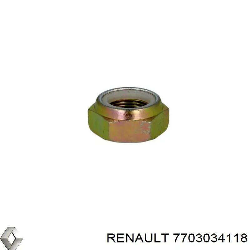 Гайка ступицы передней Renault (RVI) 7703034118 цена, от 4.46 USD