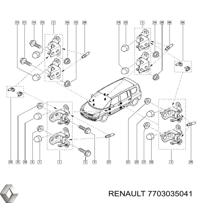 Купить 7703035041 Renault (RVI) 