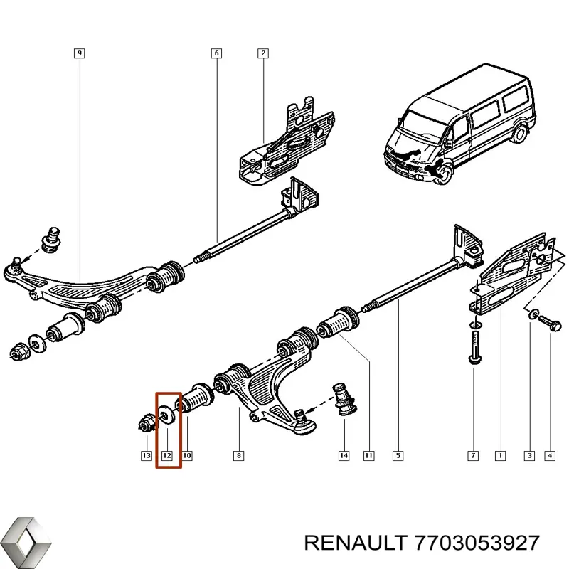  7703053927 Renault (RVI)