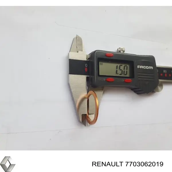 Купить 7703062019 Renault (RVI) Прокладка пробки поддона двигателя