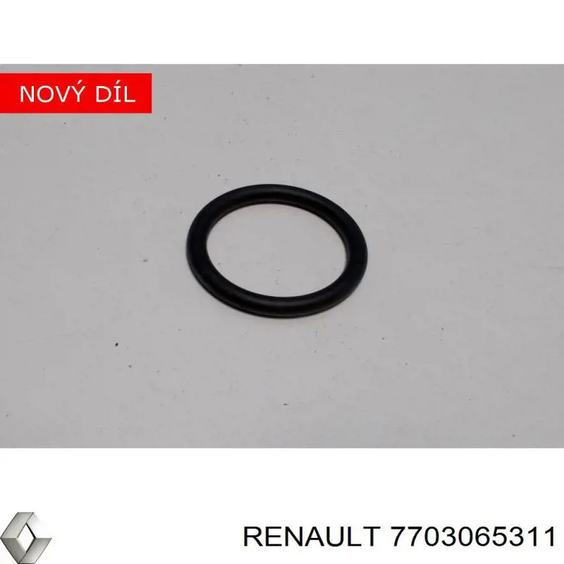 Уплотнение патрубка помпы 7703065311 Renault (RVI)
