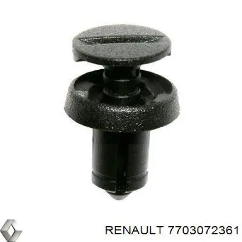 Пистон (клип) крепления обшивки двери Renault (RVI) 7703072361 цена, от 1.04 USD