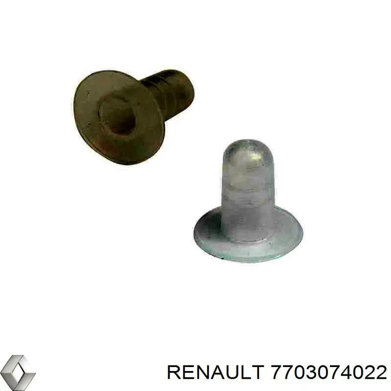 Заглушка пола Renault (RVI) 7703074022 цена, от 0.15 USD
