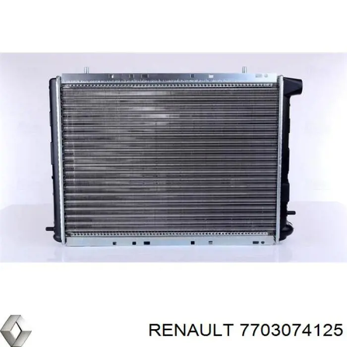 Радиатор охлаждения двигателя Renault (RVI) 7703074125 цена, от 31.27 USD