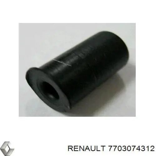 Tapa del inyector de combustible 7703074312 Renault (RVI)