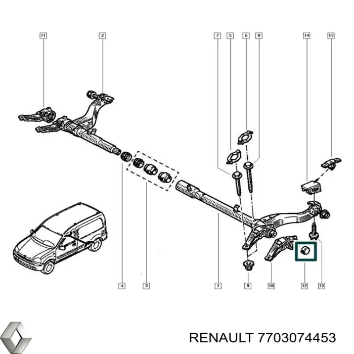  7703074453 Renault (RVI)