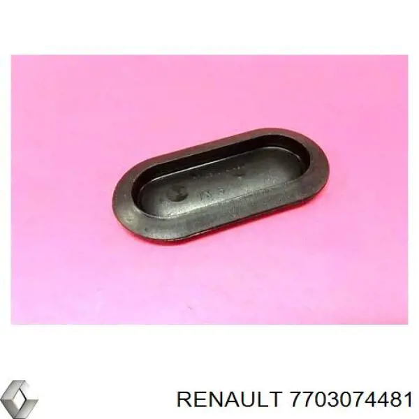 7703074481 Renault (RVI) tampão de fundo de carroçaria