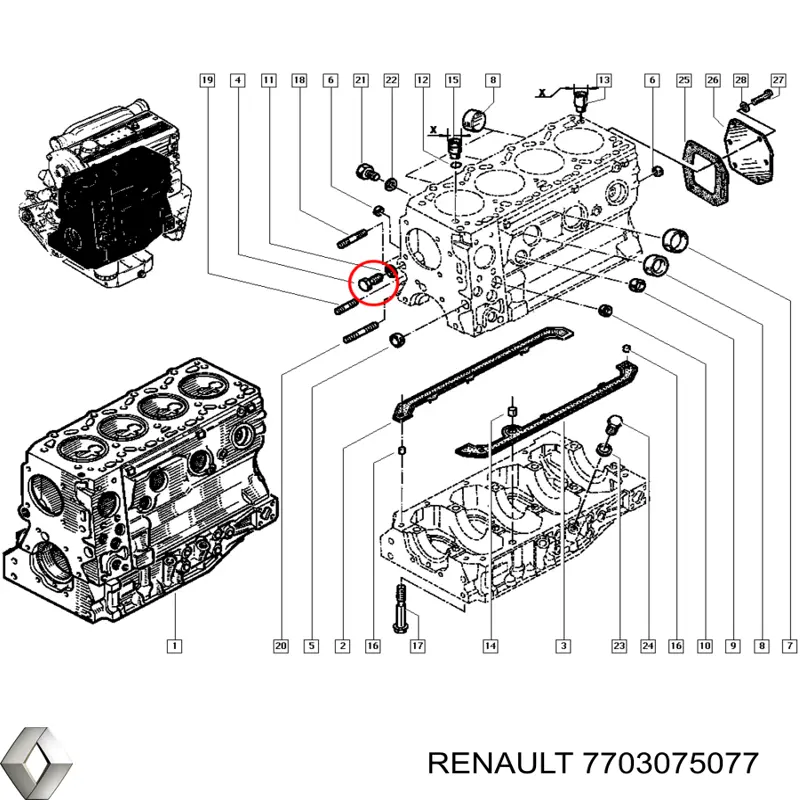  7703075077 Renault (RVI)