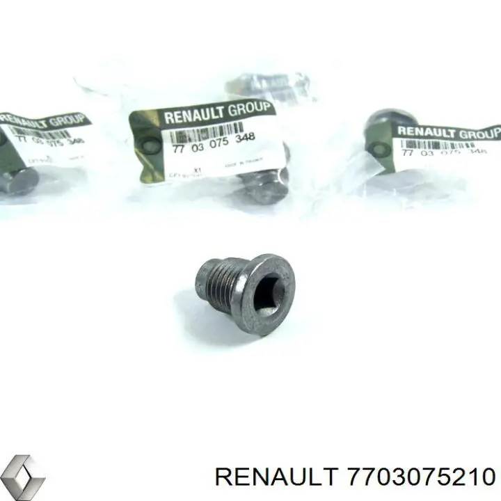 Болт поддона Renault (RVI) 7703075210