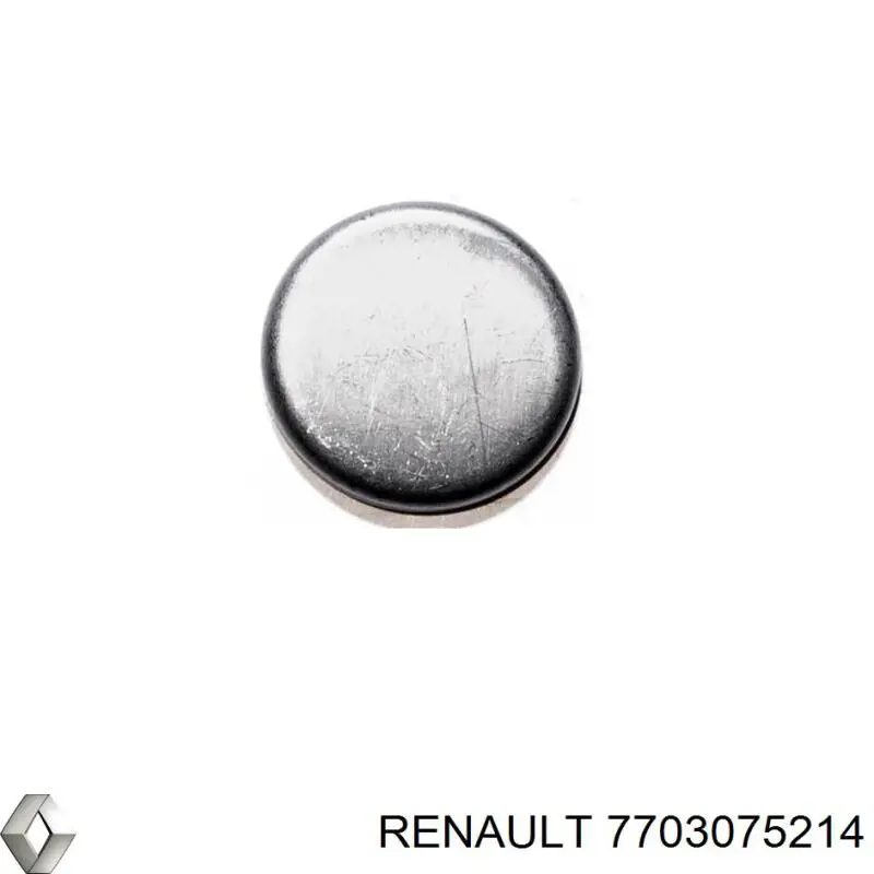 7703075214 Renault (RVI) tampão cbc/do bloco de cilindros