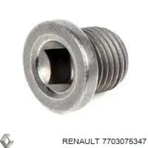 Tapón roscado, colector de aceite 7703075347 Renault (RVI)