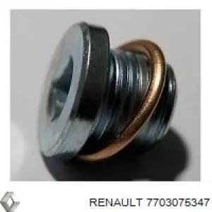 Купить 7703075347 Renault (RVI) Пробка поддона двигателя