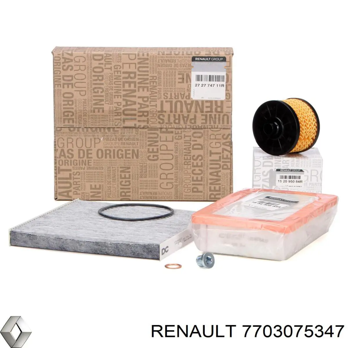 7703075347 Renault (RVI) Пробка поддона двигателя