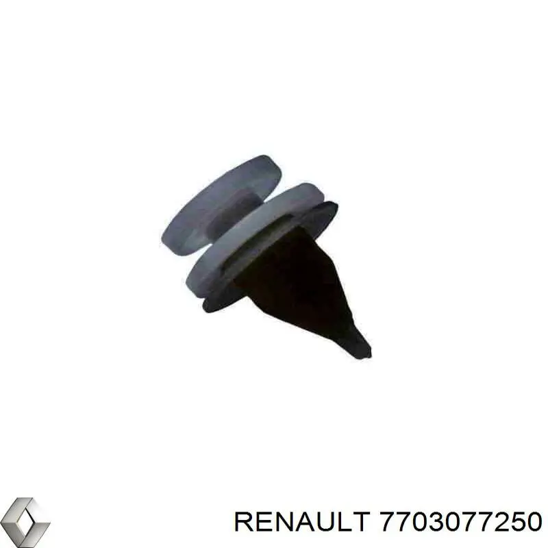 7703077250 Renault (RVI) пистон (клип крепления обшивки крышки багажника)