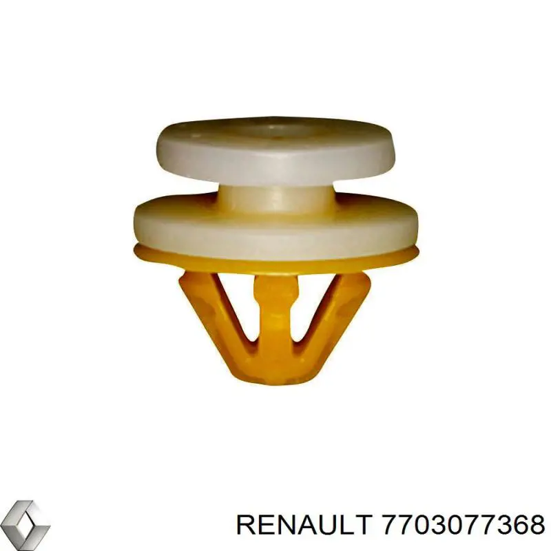 7703077368 Renault (RVI) cápsula (prendedor de fixação de revestimento da porta)
