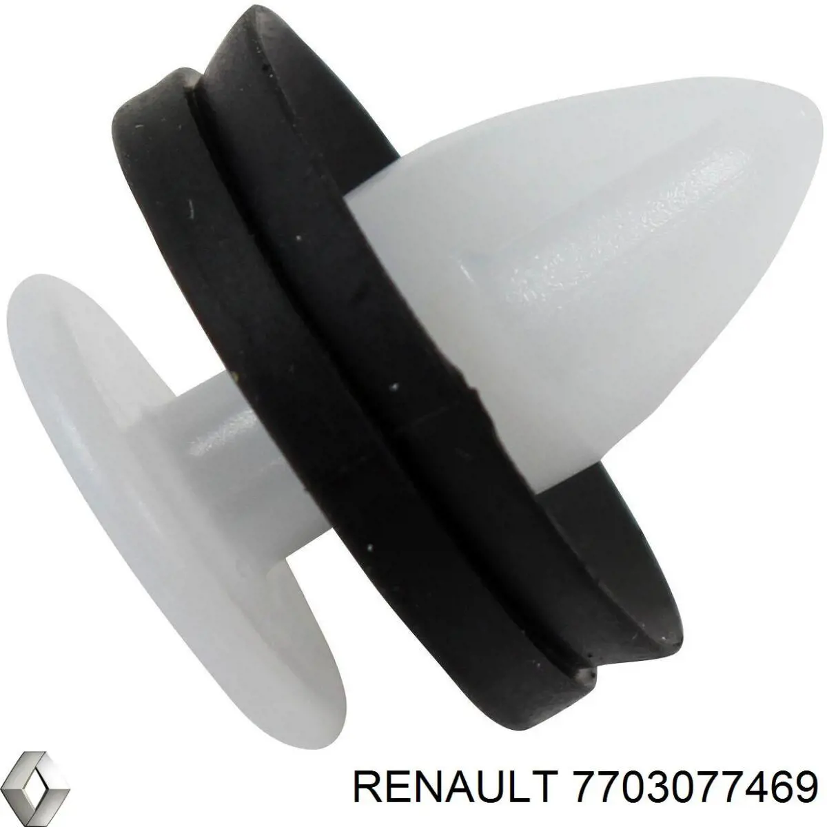 Clips Fijación, revestimiento puerta 7703077469 Renault (RVI)