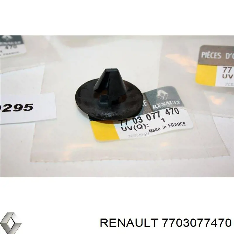 Клипса защиты днища 7703077470 Renault (RVI)