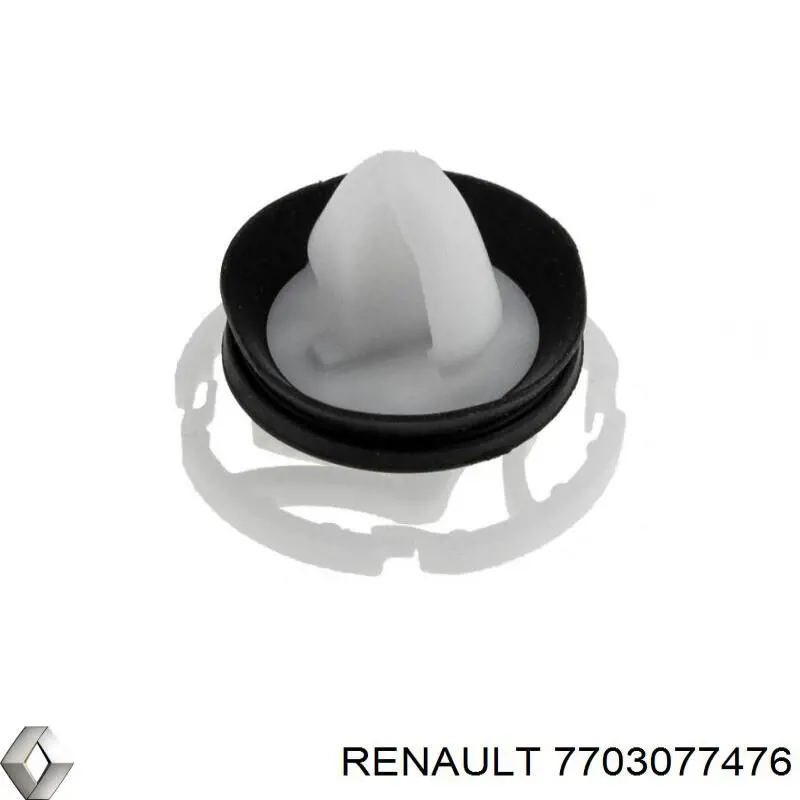 7703077476 Renault (RVI) Пистон (клип) крепления обшивки двери