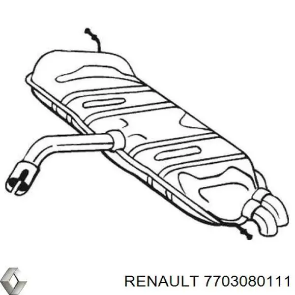  Renault (RVI) 7703080111 цена, от 3.24 USD