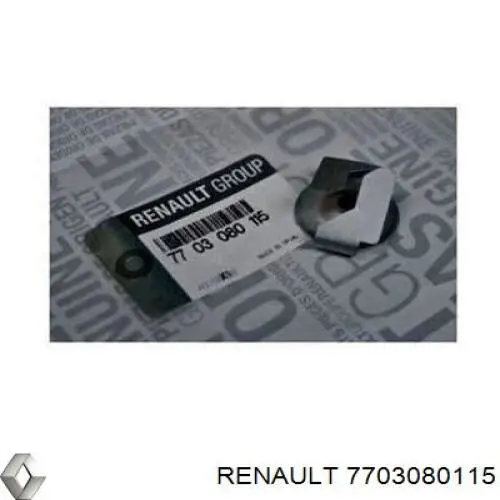 Клипса защиты днища Renault (RVI) 7703080115 цена, от 2.39 USD