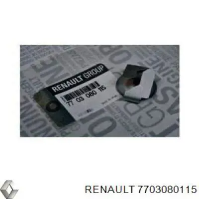 Купить 7703080115 Renault (RVI) Клипса защиты днища