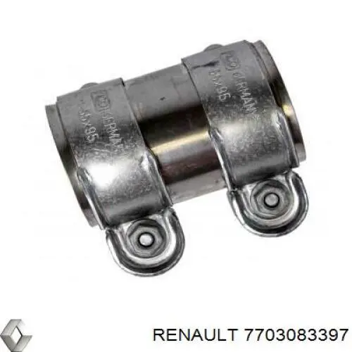 7703083397 Renault (RVI) Соединитель выхлопной передний