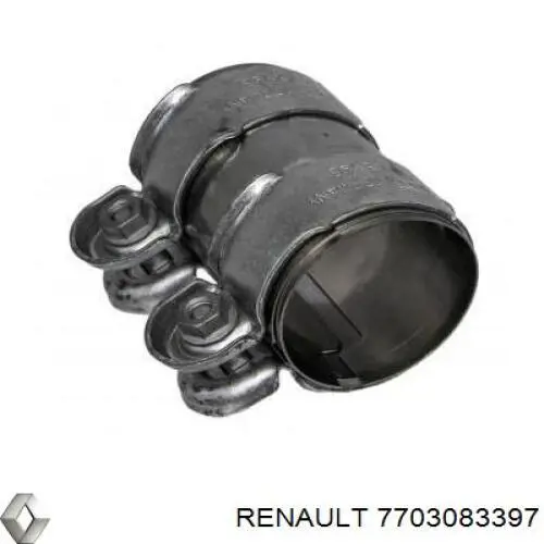 Купить 7703083397 Renault (RVI) Монтажные элементы передние выпускной системы