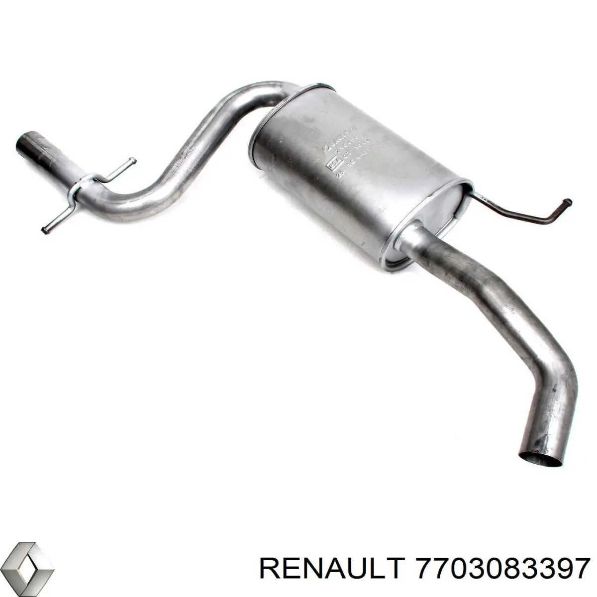 Хомут крепления глушителя передний Renault (RVI) 7703083397 цена, от 6.88 USD