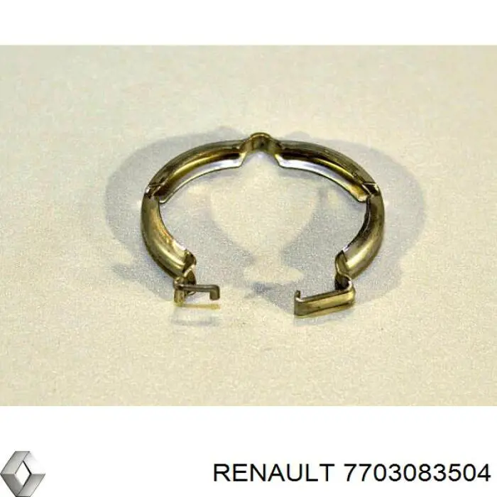 7703083504 RENAULT Abrazadera de tubo de válvula EGR original y equivalente