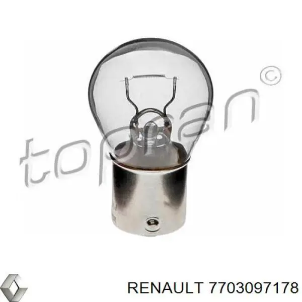 7703097178 RENAULT Bombilla original y equivalente