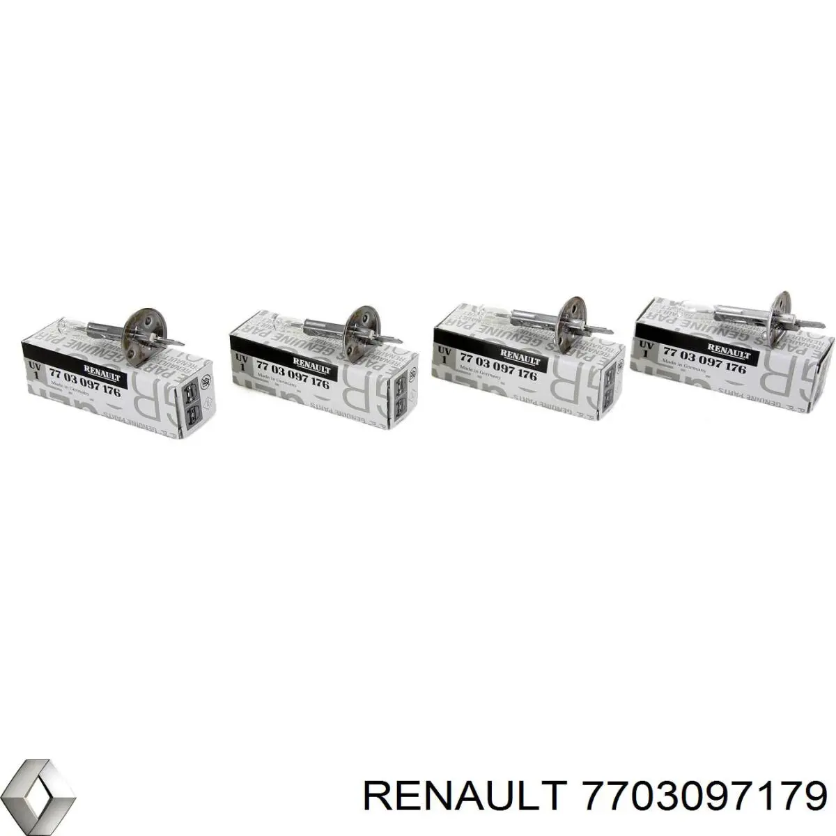 Купить 7703097179 Renault (RVI) Лампочка