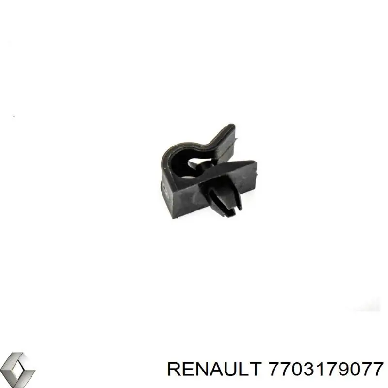 7703179077 Renault (RVI) fixador de suporte da capota