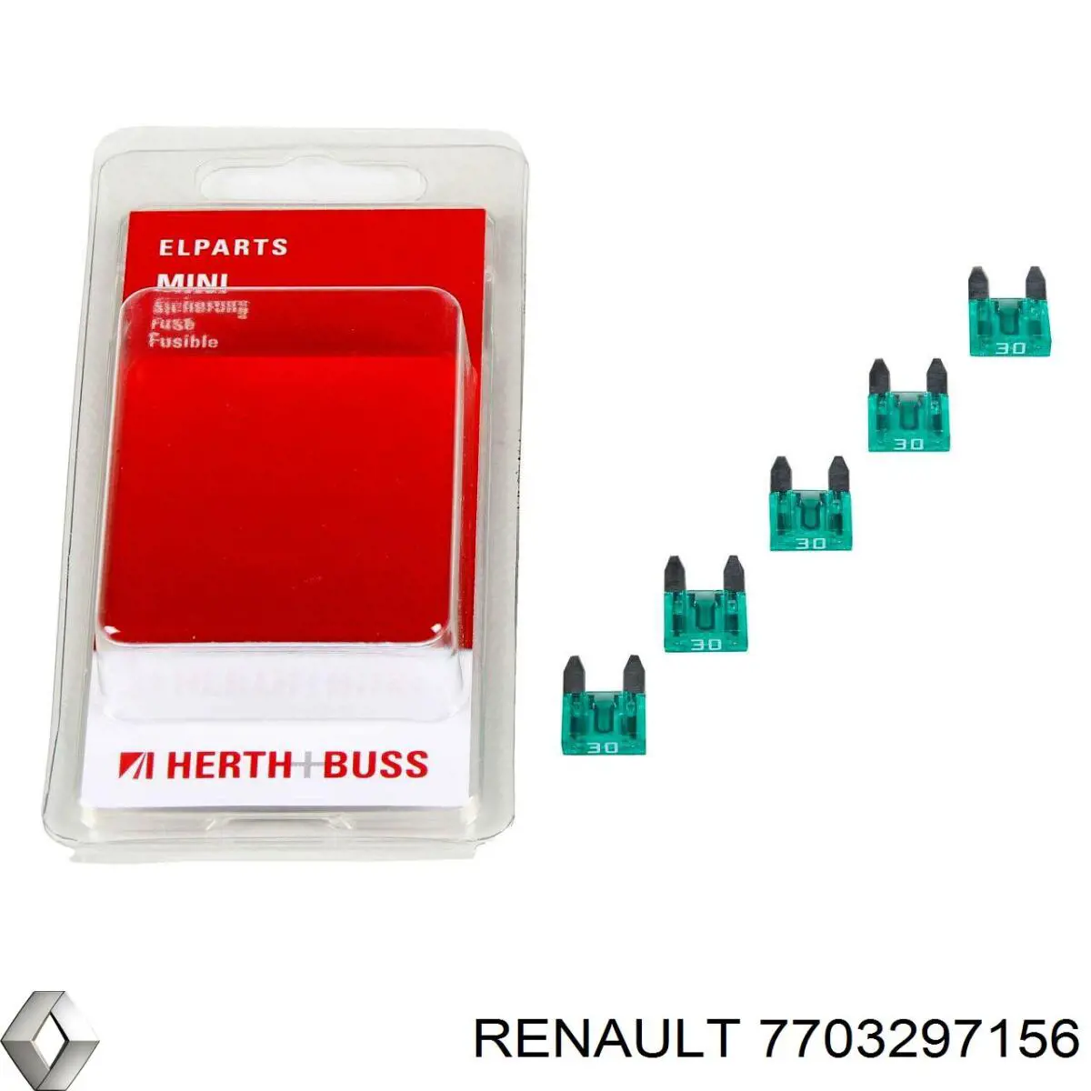 Предохранитель Renault (RVI) 7703297156