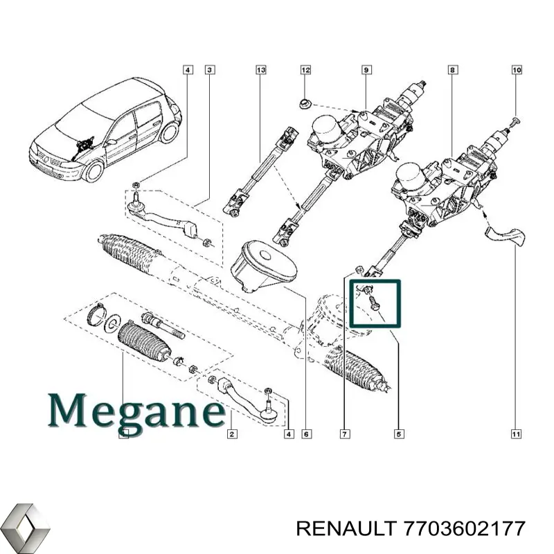  Renault (RVI) 7703602246