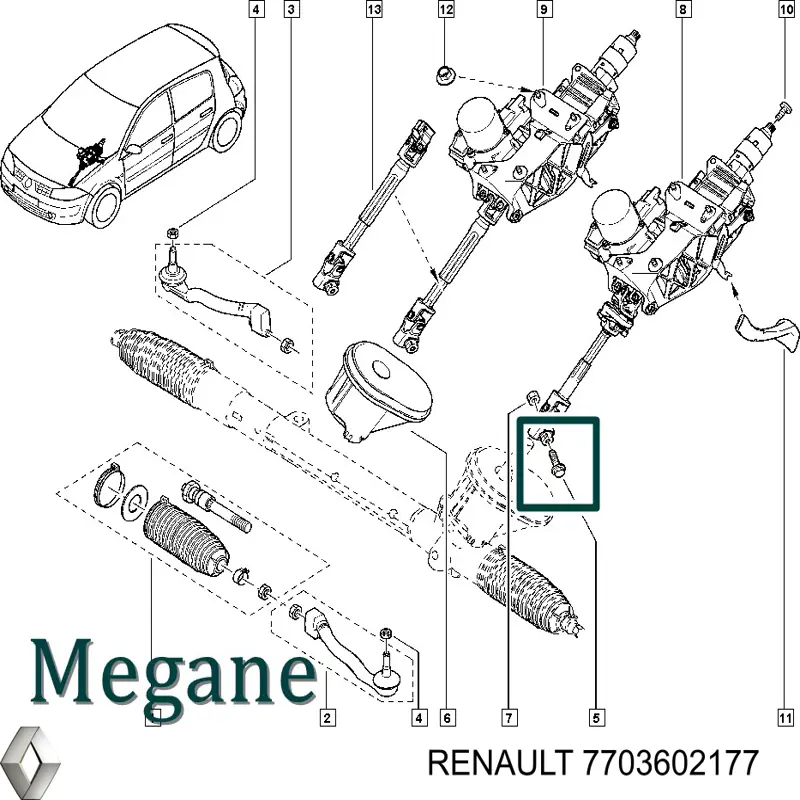Купить 7703602246 Renault (RVI) 