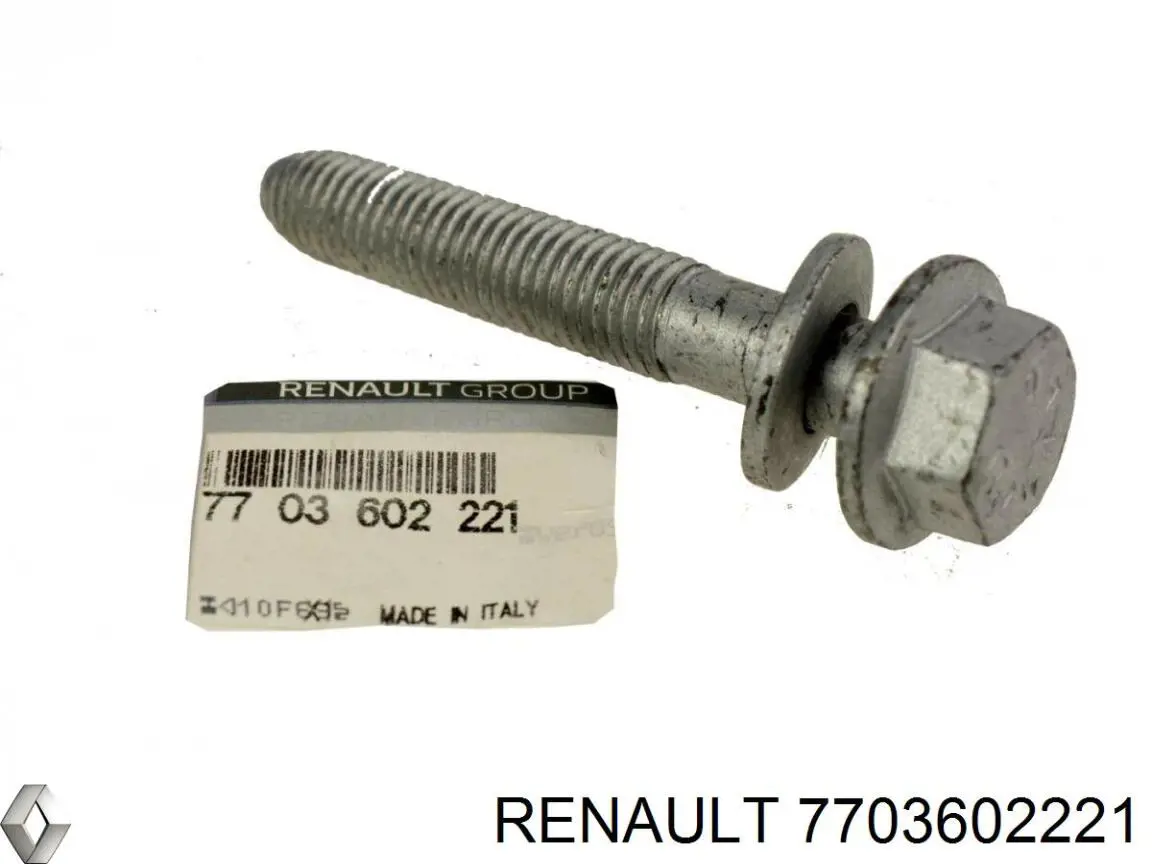 7703602221 Renault (RVI) болт крепления амортизатора переднего