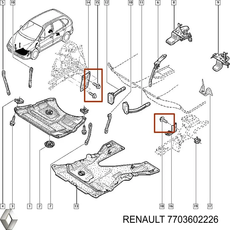  Renault (RVI) 7703602226 цена, от 4.23 USD