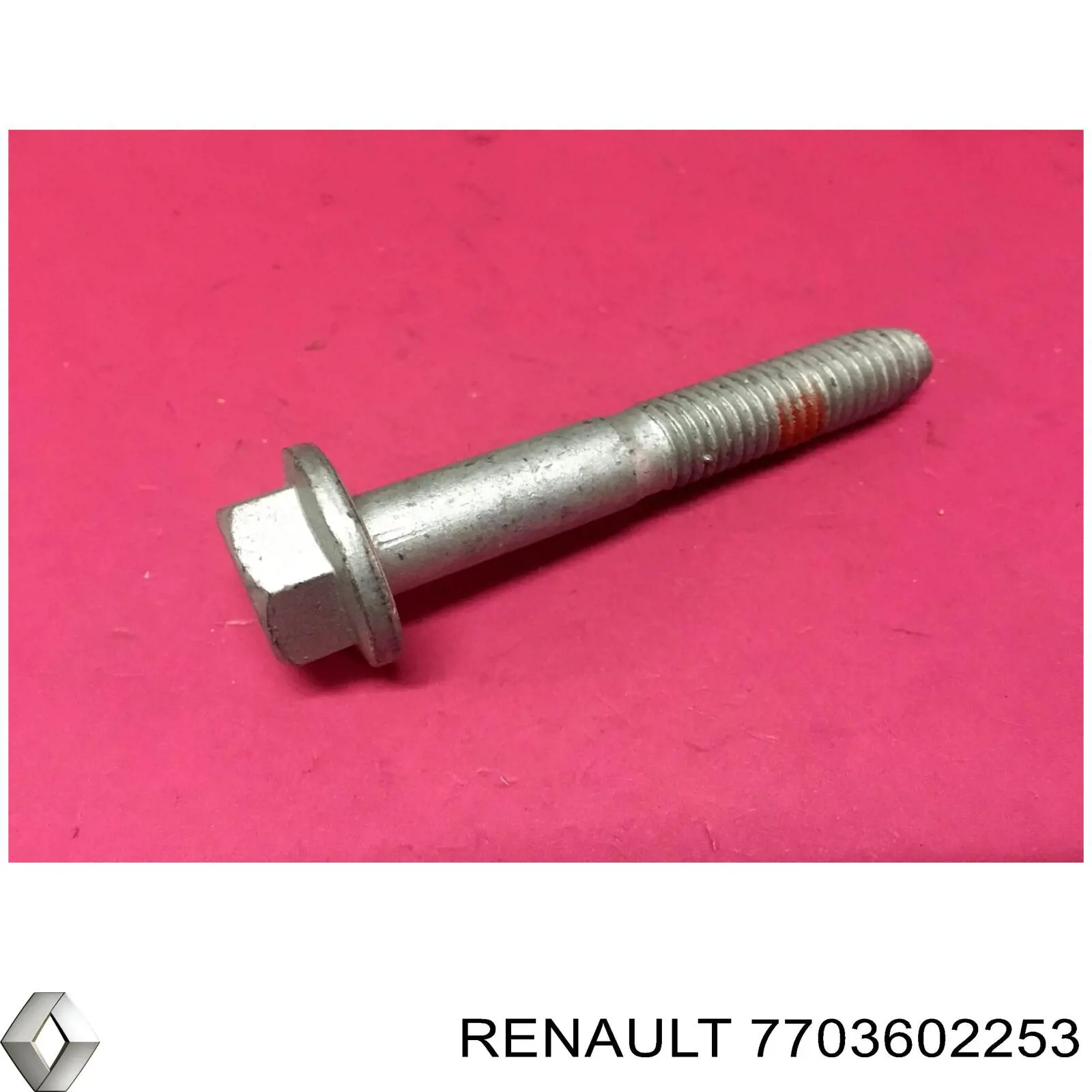 7703602253 Renault (RVI) parafuso de fixação de amortecedor traseiro