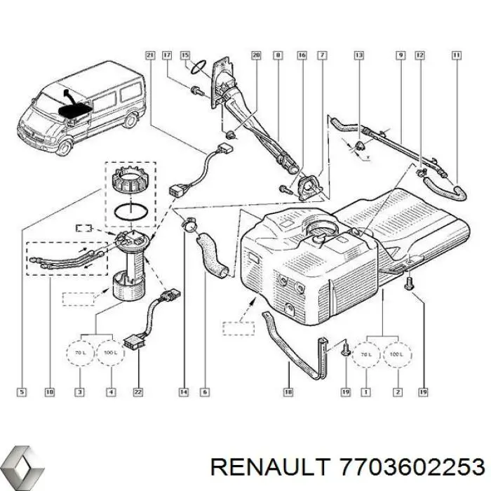 7703602253 Renault (RVI)