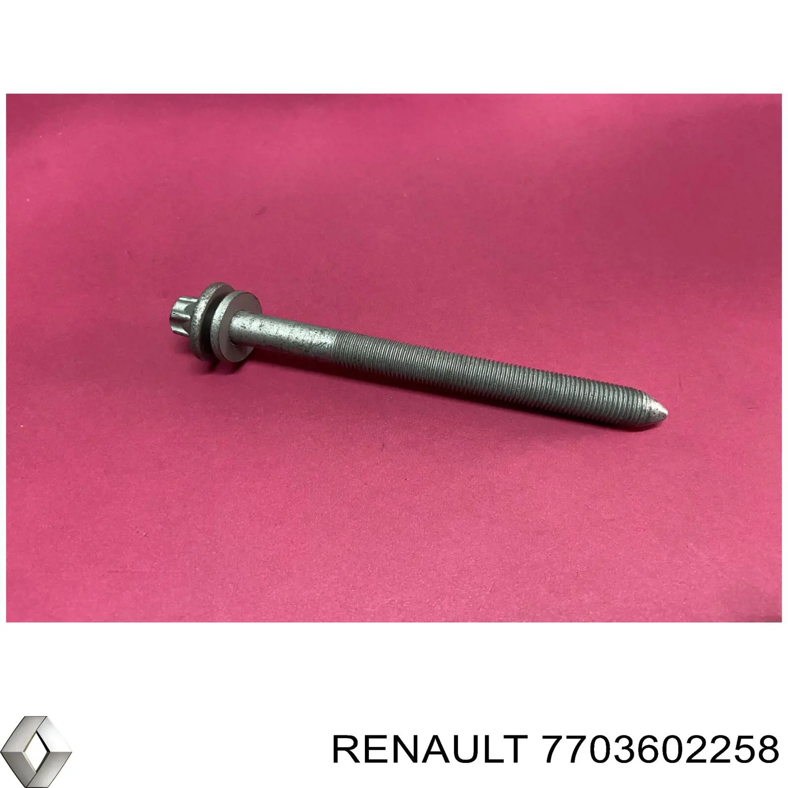 Болт переднего рычага Renault (RVI) 7703602258 цена, от 18.42 USD