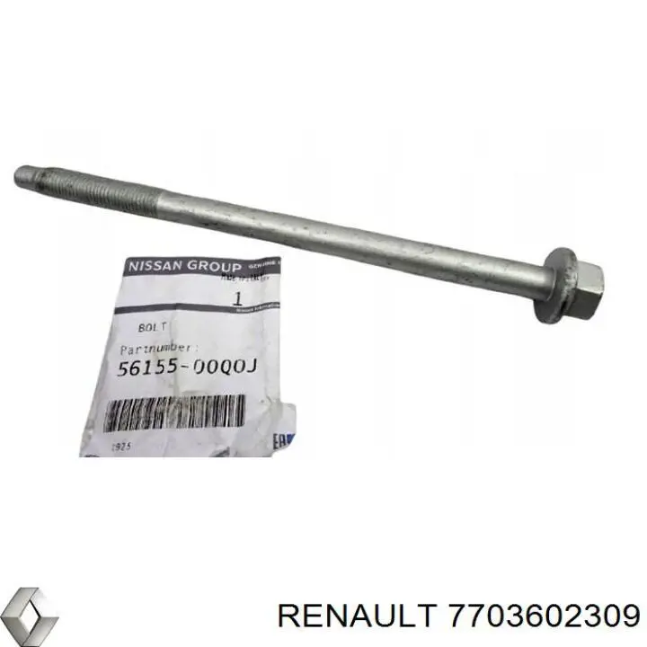 Болт крепления амортизатора заднего Renault (RVI) 7703602309