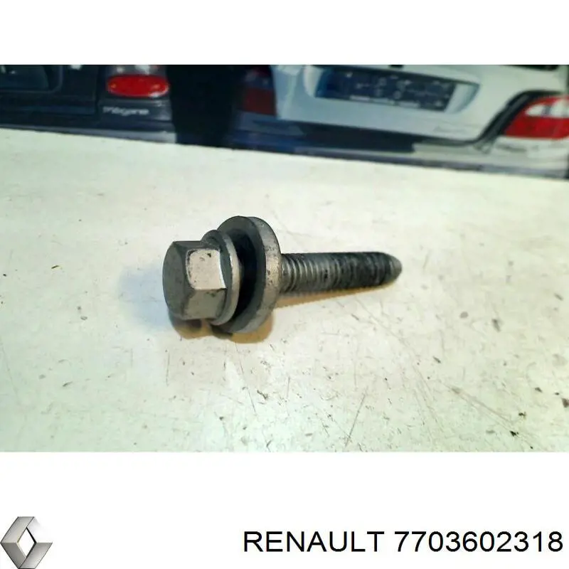 Болт выхлопной системы (глушителя) на Renault Fluence L3