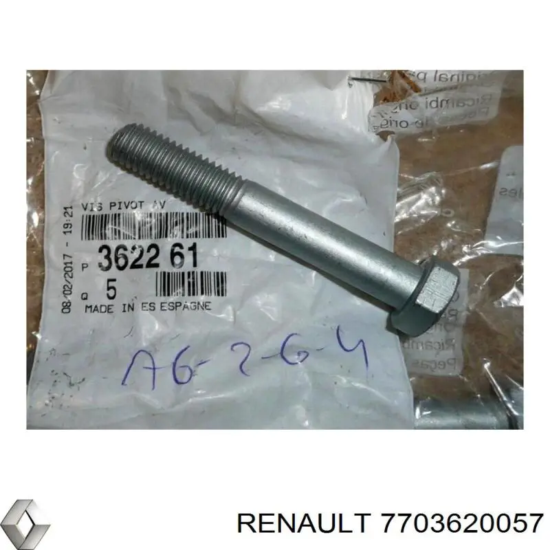  Renault (RVI) 7703620057 цена, от 22.58 USD