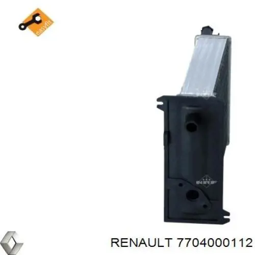7704000112 Renault (RVI) радиатор печки