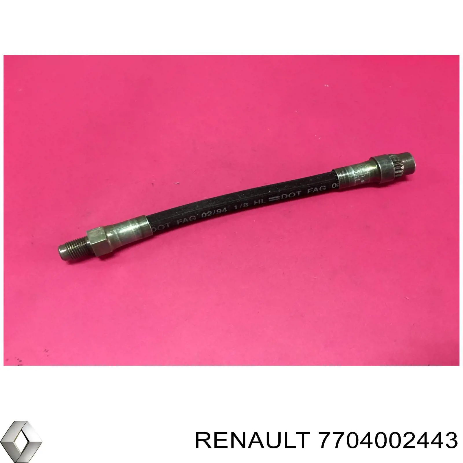 7704002443 Renault (RVI) шланг тормозной задний