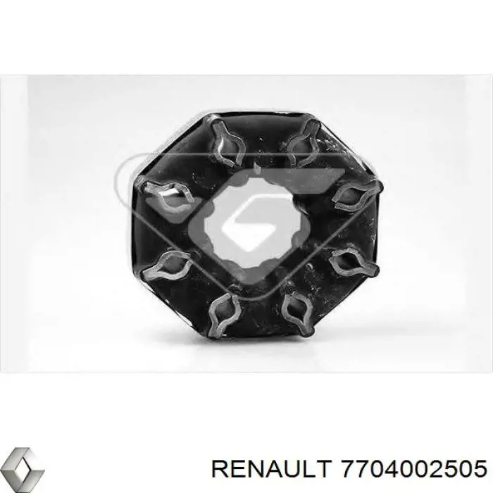 Муфта кардана эластичная передняя на Renault Trafic P6