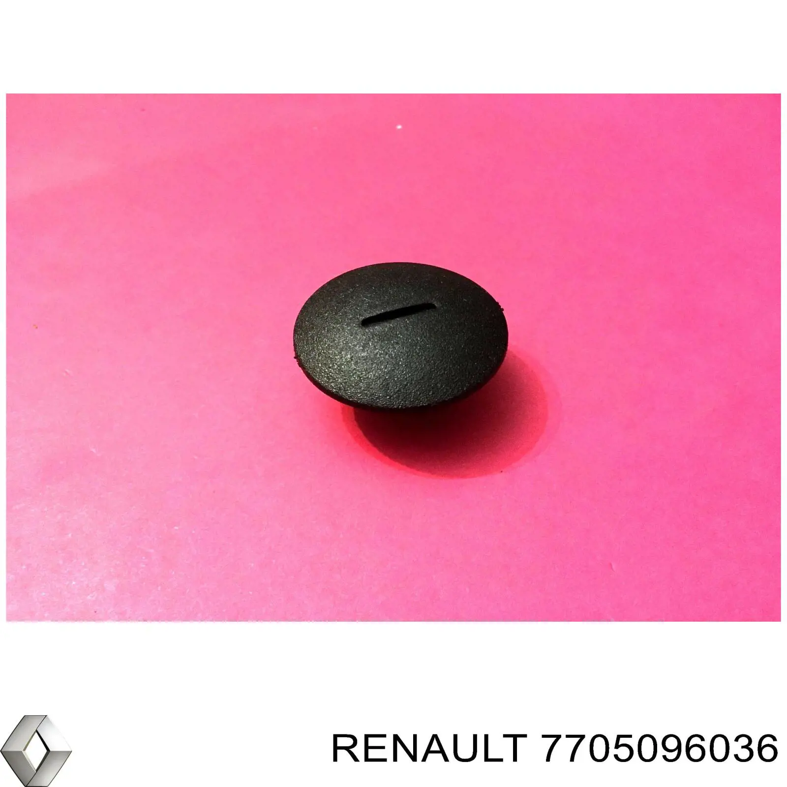 7705096036 Renault (RVI) пистон (клип крепления подкрылка переднего крыла)