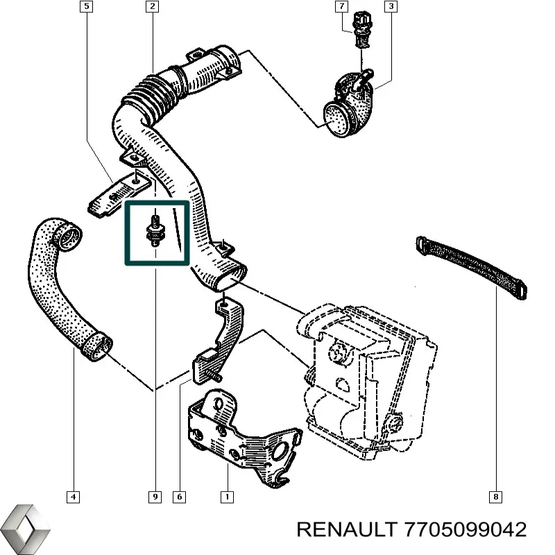 7705099094 Renault (RVI) 