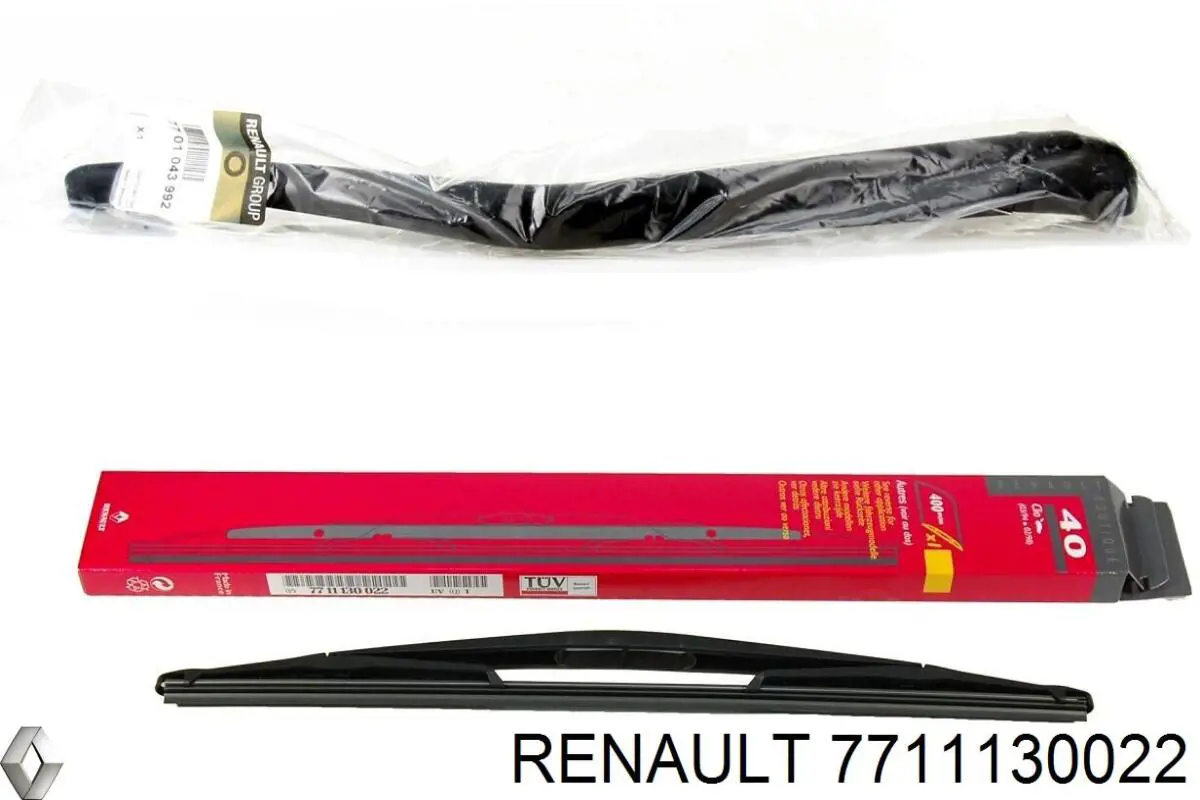 Limpa-pára-brisas de vidro traseiro Renault (RVI) 7711130022 preço, a partir de 11,52 USD