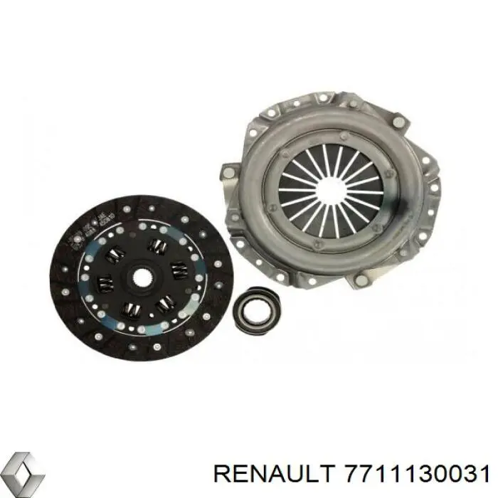 Диск сцепления 7711130031 Renault (RVI)